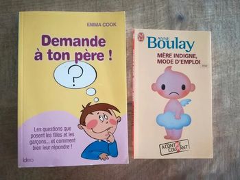 Lot de 2 livres sur la parentalité