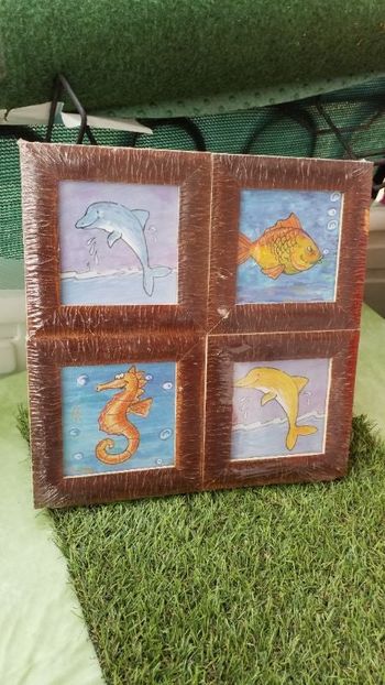 Kit de 4 cadres  de décorations neuf