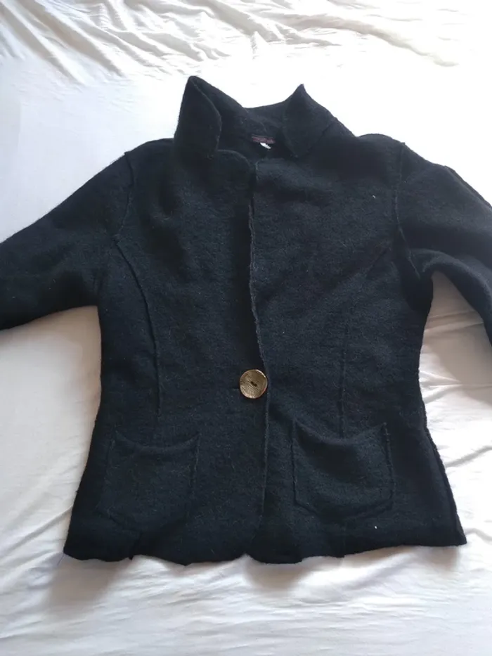Veste Femme en laine bouillie