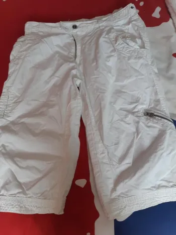 Bermuda taille 42 blanc jules