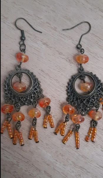 Boucles d'oreilles esprit ethnique