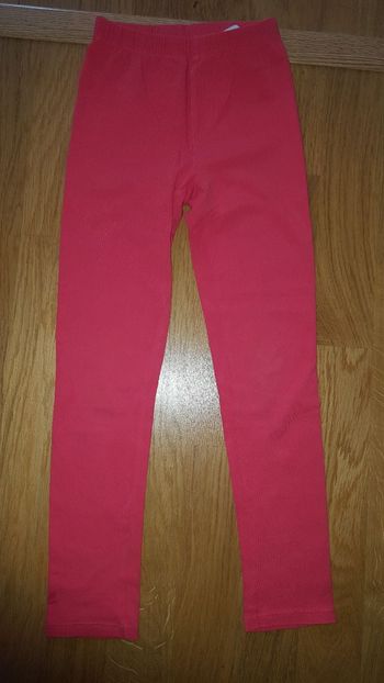 legging long rouge fille neuf 8 ans