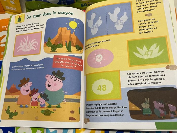 Kit panini albums + sachets de stickers Peppa Pig neufs scellés - photo numéro 8