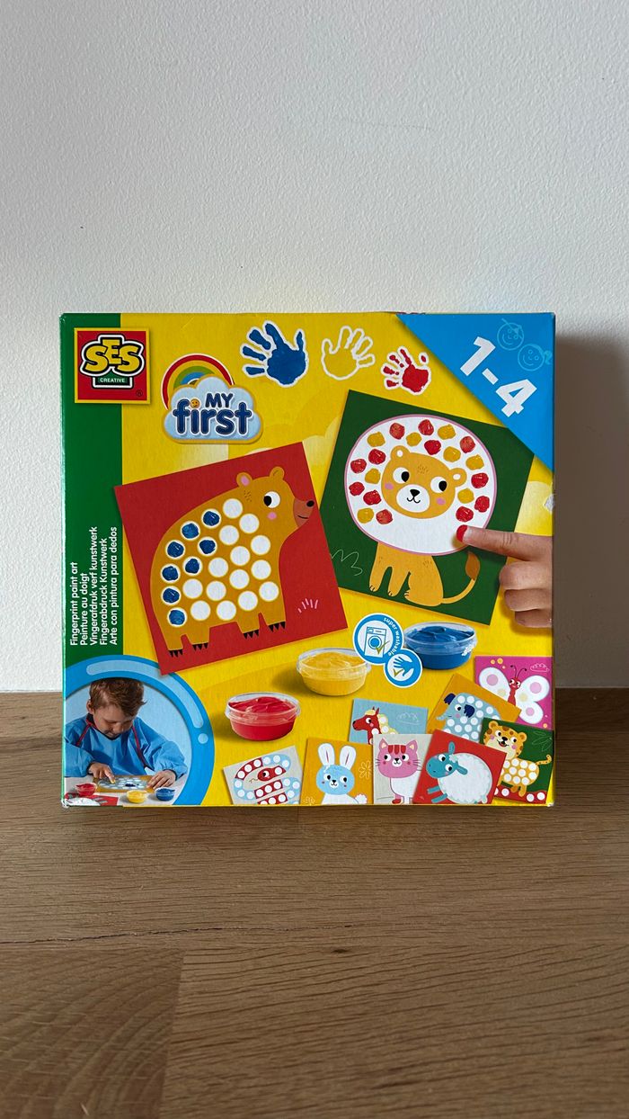 Kit de peinture au doigt bébé de SES Creative NEUF