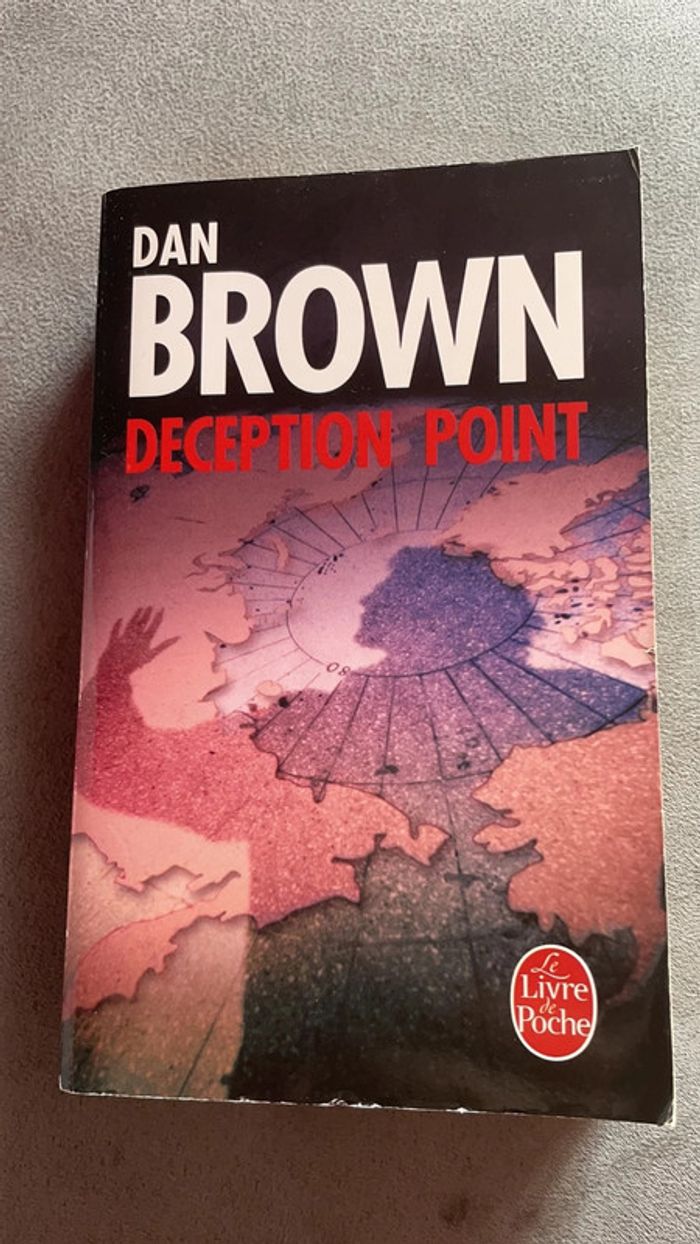 Livre Dan Brown Déception Point
