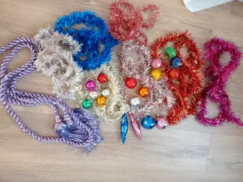 Lot décorations Noël