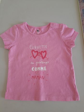 Tee shirt fille été 