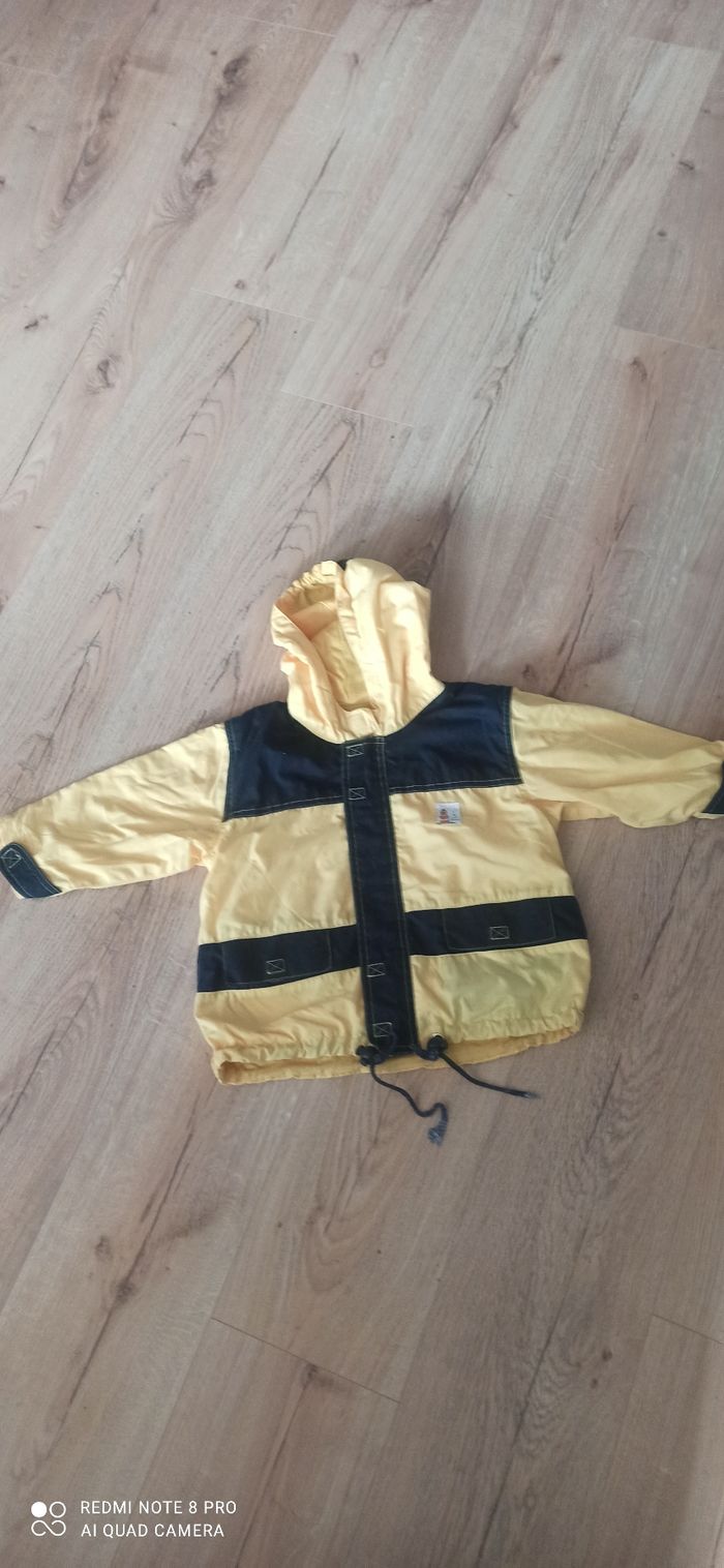 Manteau vert baudet 3 ans
