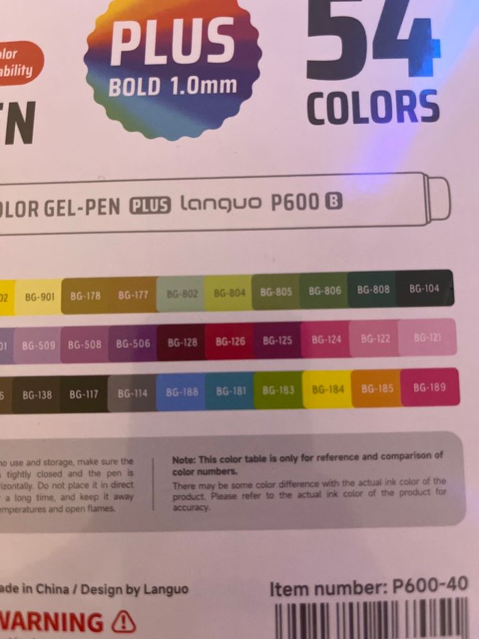 Languo 3D acrylic boîte de 54 - photo numéro 4