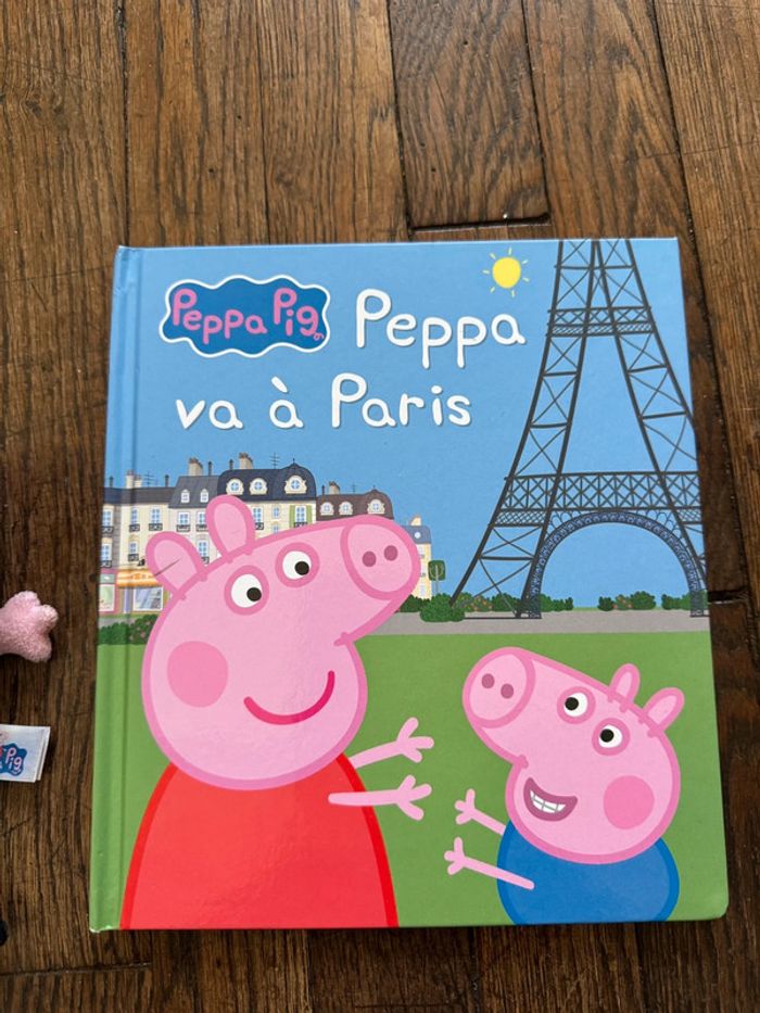Lot livre et peluches peppa pig - photo numéro 2