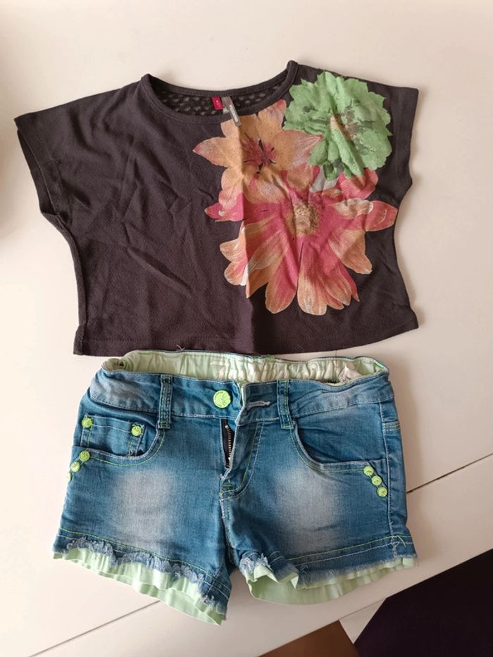 Ensemble short teeshirt