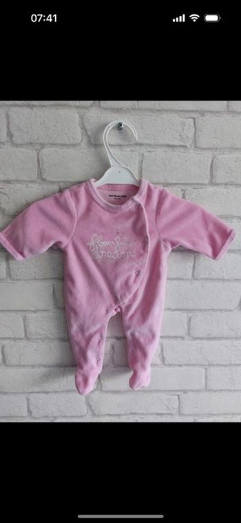 Pyjama vertbaudet taille naissance