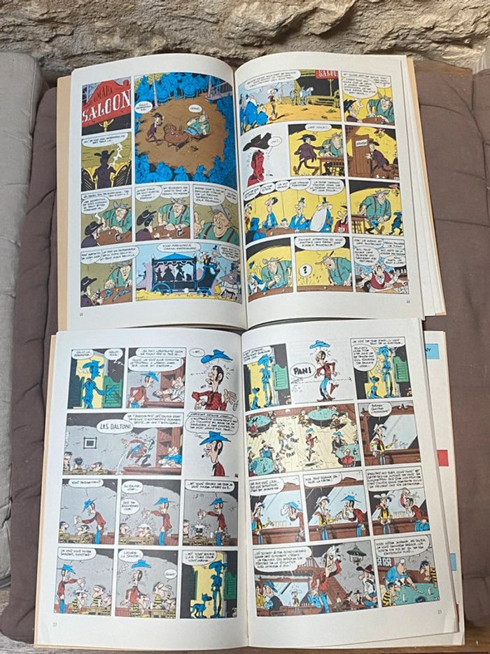 Lot de 5 BDs souples Lucky Luke, éditions Total - photo numéro 7