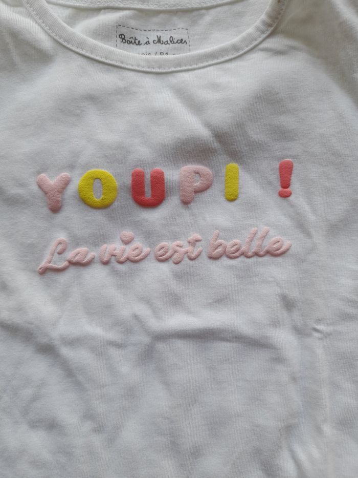 Maillot manches courtes boîte à malices 18 mois - photo numéro 2