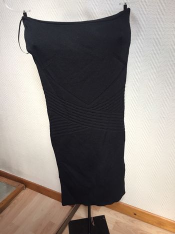 Robe bustier fine laine Zara