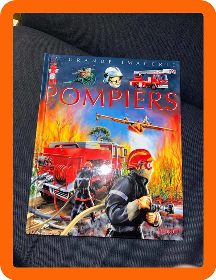Livre pour enfants la grande imagerie fleurus les pompiers