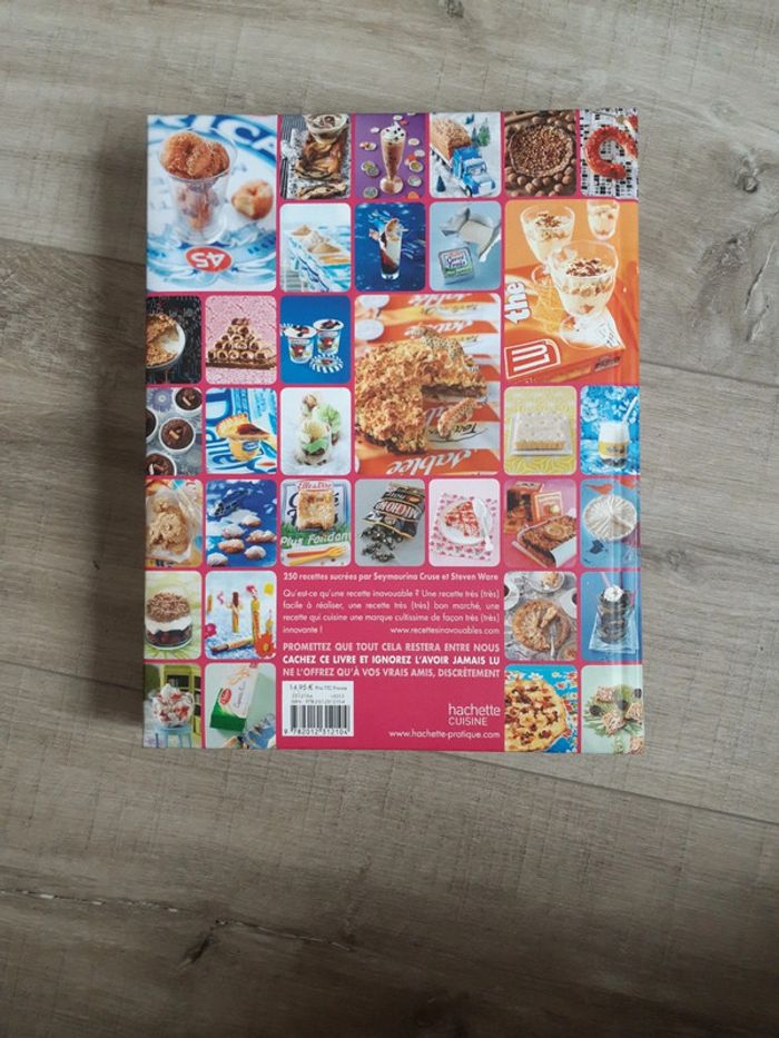 Livre de recettes inavouables et marques cultissimes - photo numéro 2