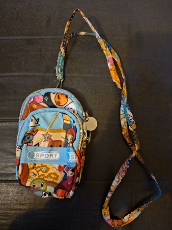 Micro Sac Bandoulière & Brassard Sport - Style Kawaii / Manga - 12cm