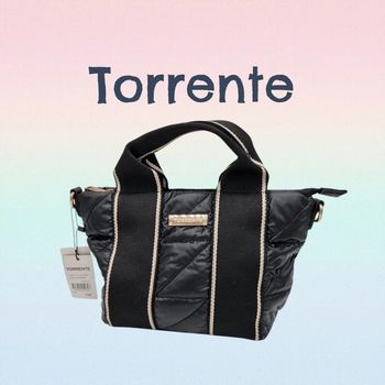 Torrente sac porté main et bandoulière noir