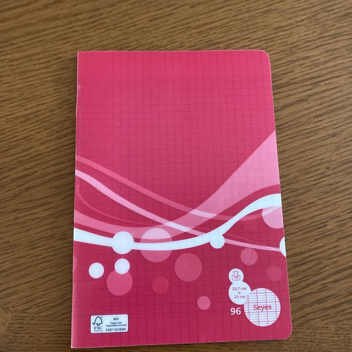 Cahier - photo numéro 2