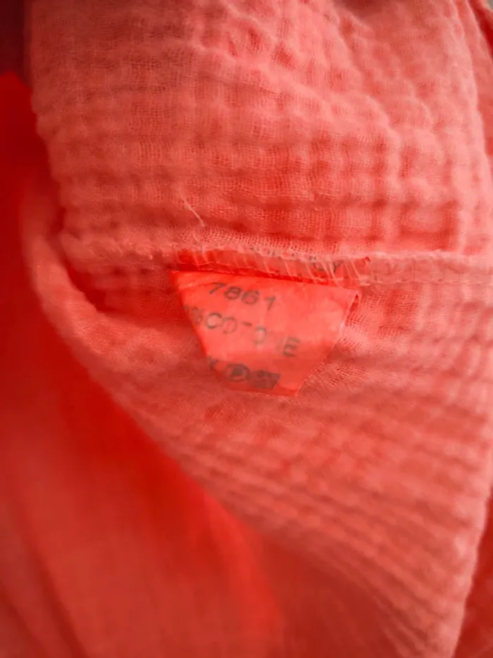 Chemise de plage oversize gaze de coton 44/46 - photo numéro 7