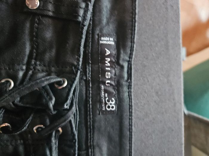 Pantalon effet cuire - photo numéro 5