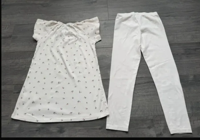 Pyjama chemise de nuit 2 en 1 Vertbaudet fille 8 ans - photo numéro 2
