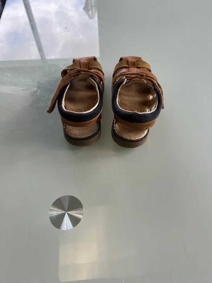 Sandales marron/beige - photo numéro 3