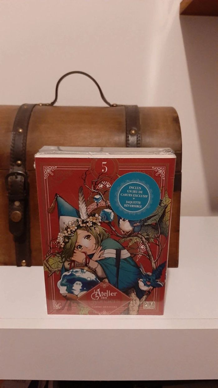 Manga L'atelier des sorciers 5 collector