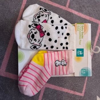 Chaussettes 101 dalmatiens neuves!