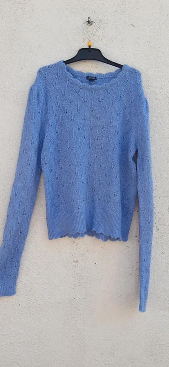 Pull 12 ans maille tricot - photo numéro 2