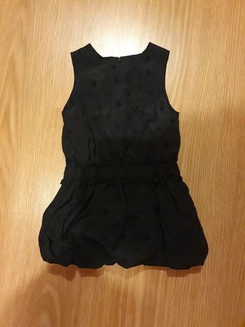 robe noir de fête 23 mois kidkanai