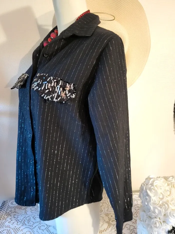 Chemise strass - photo numéro 3