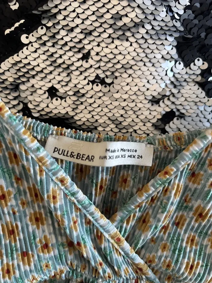 Combi short bershka taille xs - photo numéro 3