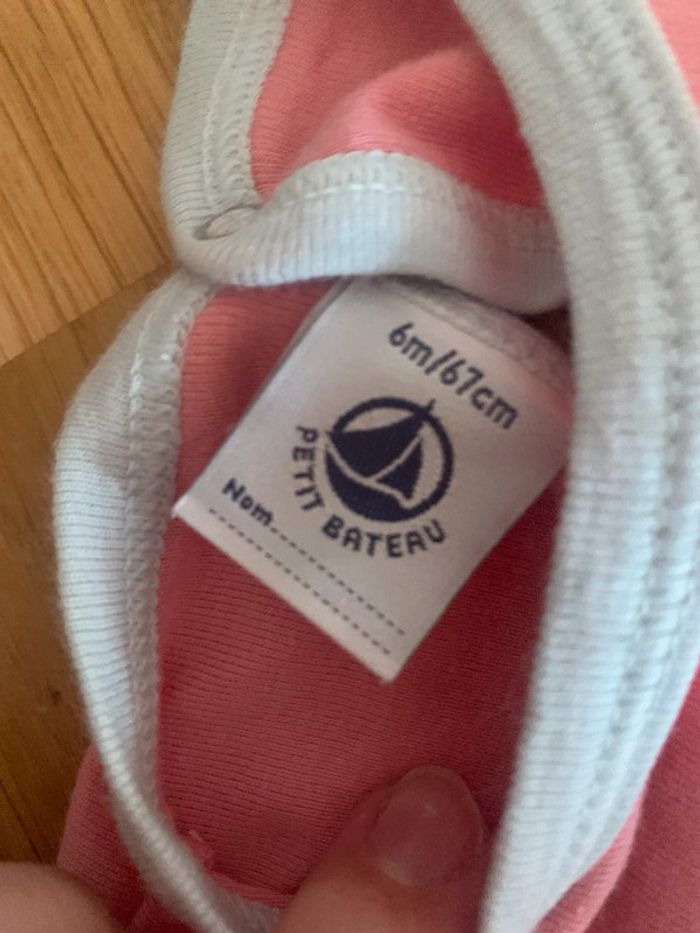 Grenouillère Petit Bateau 6 mois - 67 cm - photo numéro 3