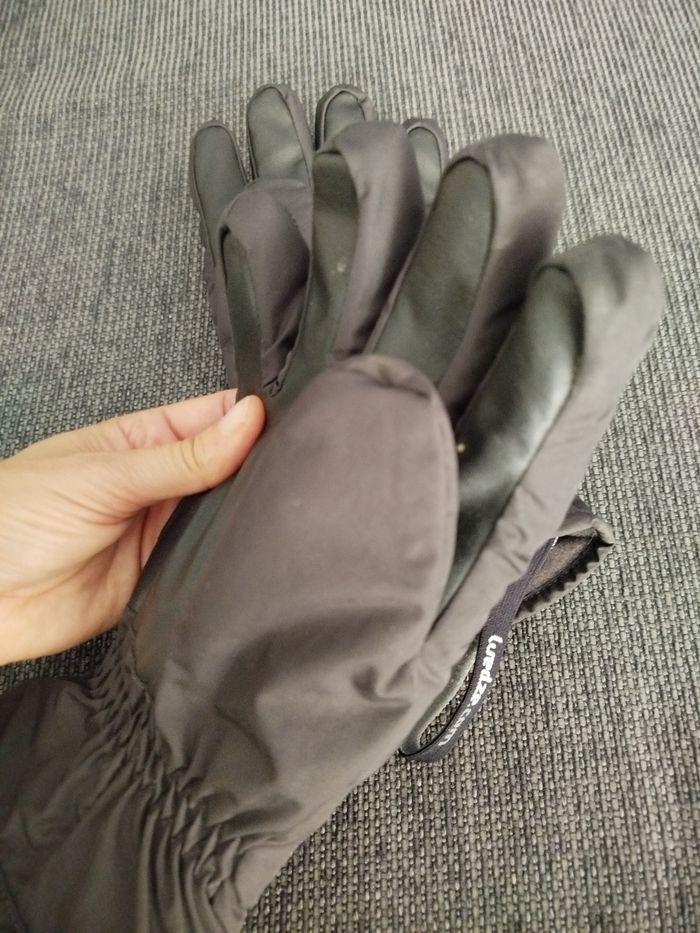 Gants ski noir wedze femme ou homme - photo numéro 3