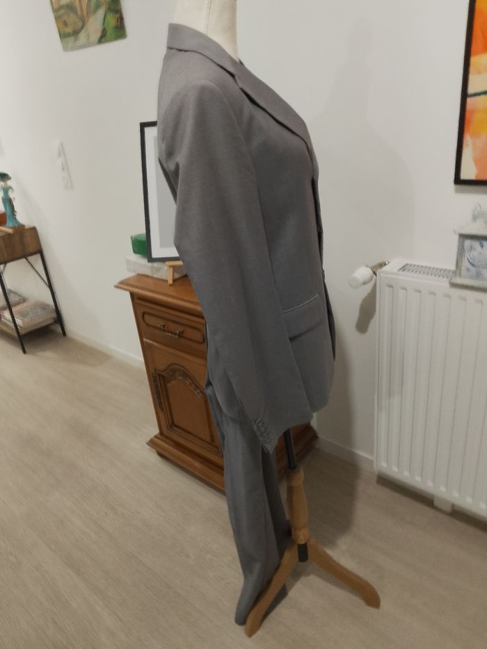 Costume gris clair toutes saisons homme '' Sans Marques'' - photo numéro 8