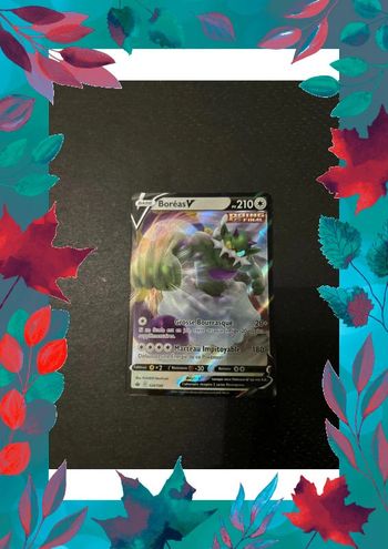 Carte Pokémon boréas V 124/198 règne de glace