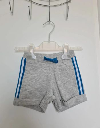 Short été bébé moltoné gris 6 mois neuf