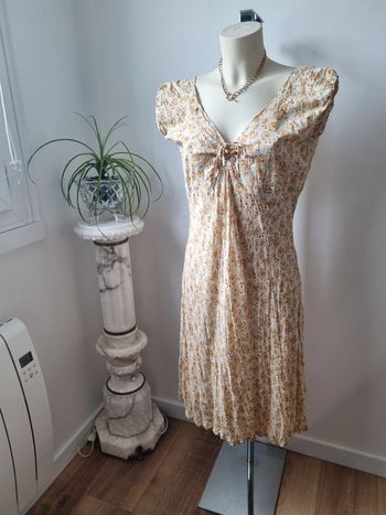 Robe longue fleurie Vintage année '80
