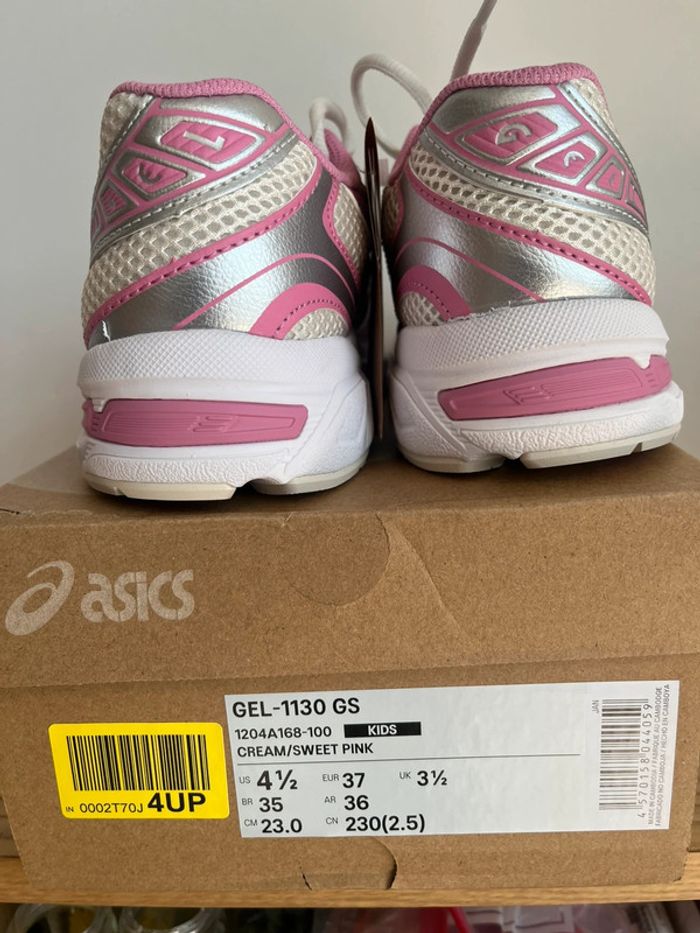 Asics Gel-1130 Cream Sweet Pink Taille 37 EU / 4,5 US - photo numéro 8