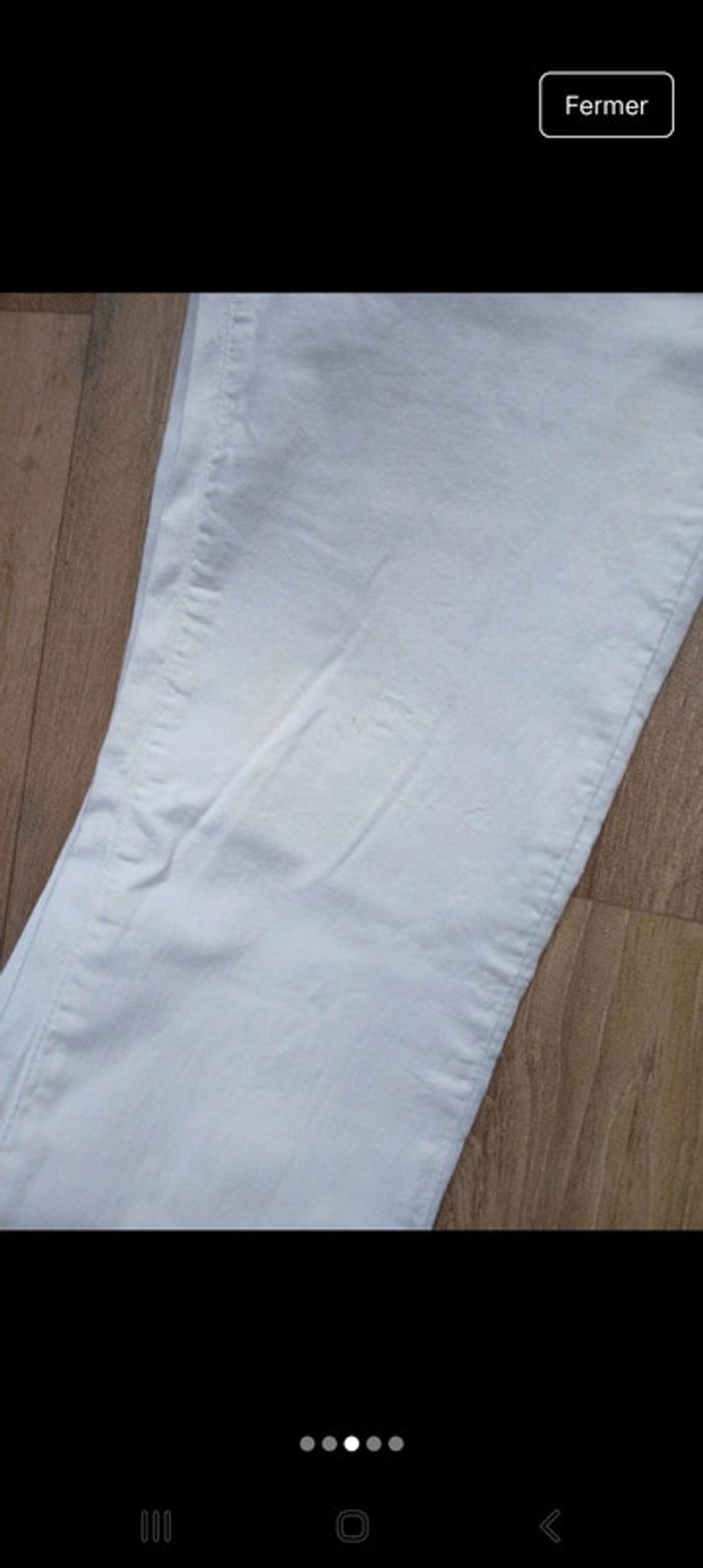 Jeans skinny blanc Jade taille 42🌹 - photo numéro 3