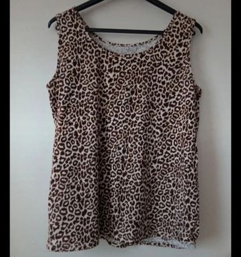 Débardeur leopard taille L