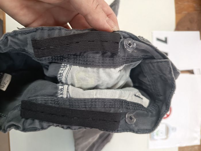 7 ans bermuda short Jeans tape à l'oeil dark grey - photo numéro 7