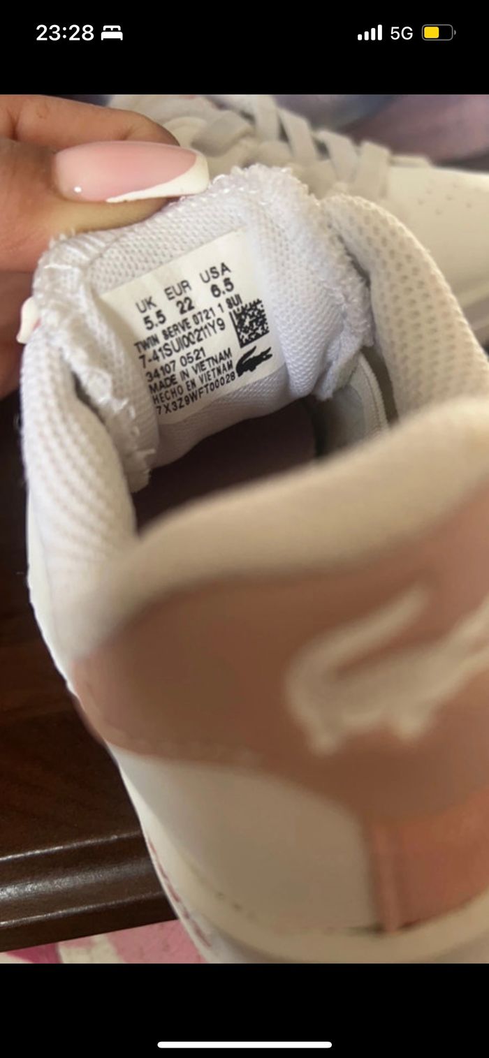 Basket Lacoste - photo numéro 5