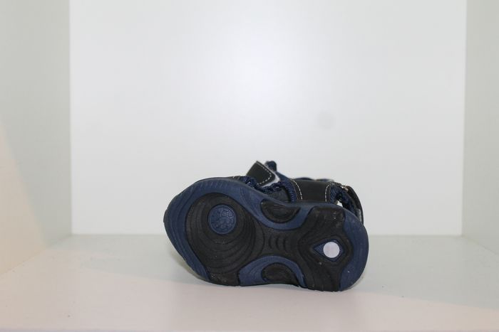 jolie sandales nus pieds noire et bleue 25 - photo numéro 6