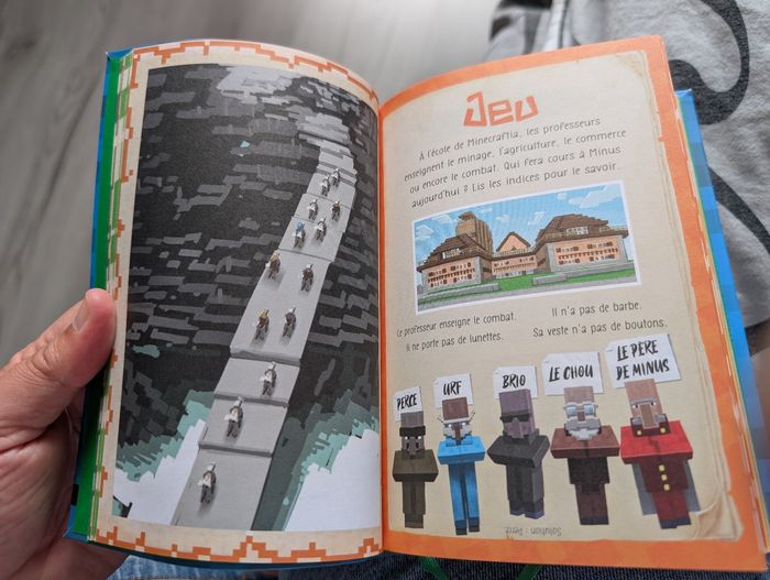 Agenda 2025-2026 Minecraft journal d'un noob - photo numéro 3