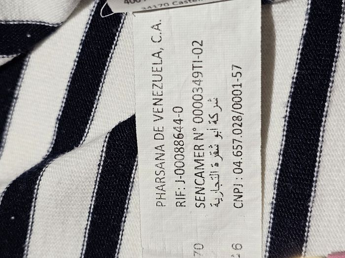 ORCHESTRA – Marinière Enfant 14 ans (164 cm) – Marine & Blanc - photo numéro 7