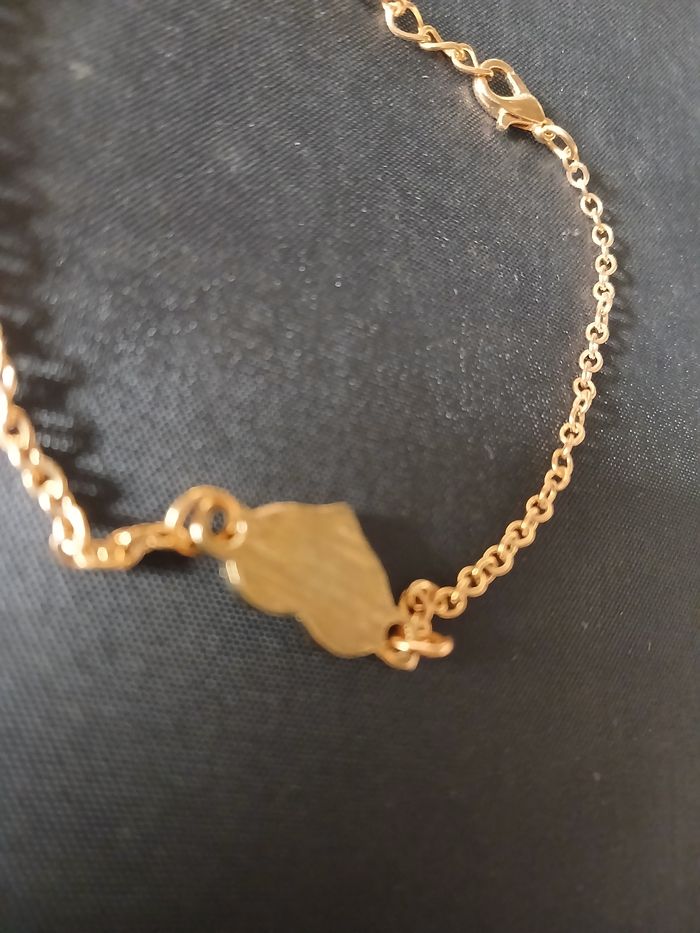 Bracelet avec cœur beige - photo numéro 7