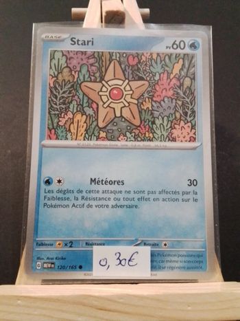Carte Pokémon Stari 120/165